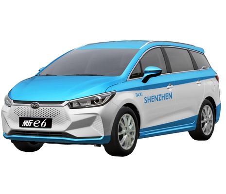 Taksi listrik murni BYD terlaris, e6 baru, memiliki jangkauan 500KM