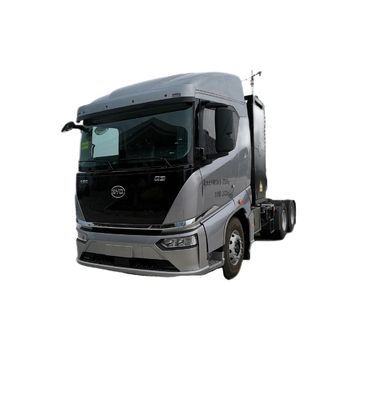 Jual panas 282 kilowatt jam listrik, BYD 6x4 traktor listrik murni didedikasikan untuk dermaga