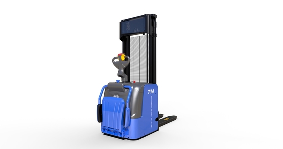 Dibuat di Cina, BYD merek 1.4T-S14JW pallet stacker untuk gudang