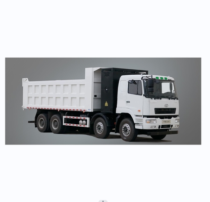 Geely Commercial, baterai CATL dengan penggantian baterai 350 derajat, truk dump listrik murni 8X4 M7 untuk transportasi limbah kota