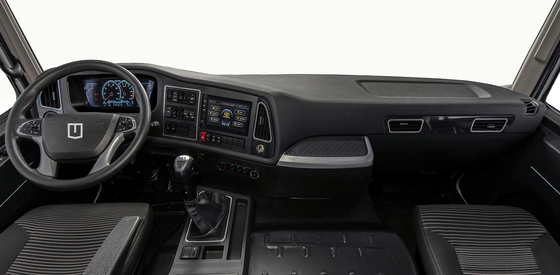 China Remote, versi komposit H7, CATL282Kwh baterai pertukaran, 6x4 traktor listrik murni untuk transportasi jarak pendek
