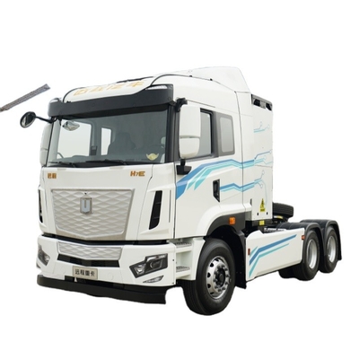 Harga bagus Made in China Geely 282 kWh 6X4 Remote H7 Traktor Listrik Murni untuk Wharf
