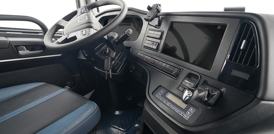 Harga bagus Made in China Geely 282 kWh 6X4 Remote H7 Traktor Listrik Murni untuk Wharf