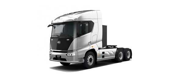 Traktor BYD 6x4 transmisi otomatis listrik murni (versi pengisian 355 derajat)