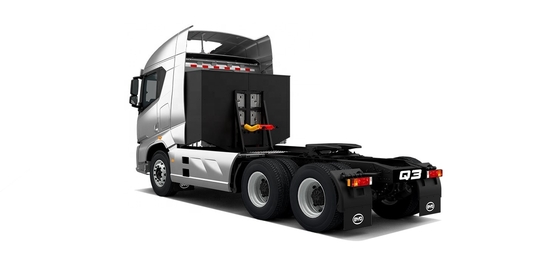 Traktor BYD 6x4 transmisi otomatis listrik murni (versi pengisian 355 derajat)