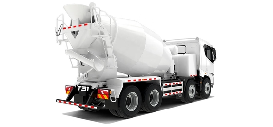 Truk pencampur semen BYD (versi pengisian)