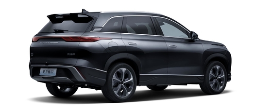 BYD hibrida 175KM roda empat penggerak ukuran menengah kota SUV fregat 07