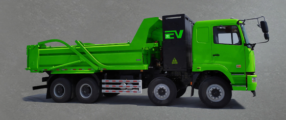Geely Remote M5 Pure Electric Dump Truck 8x4 Pengisian Edisi 423 kWh