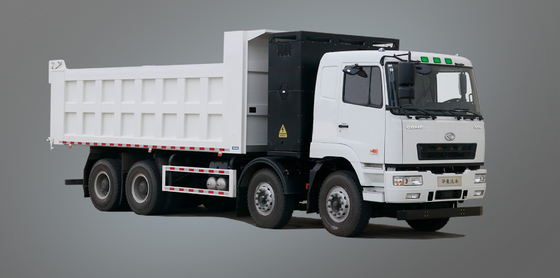 Geely Valin Pure Electric 8x4 Dump Truck Edisi Pengisian Daya 423 kWh
