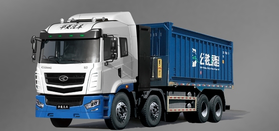 Geely Valin Pure Electric 8x4 Dump Truck Edisi Pengisian Daya 423 kWh