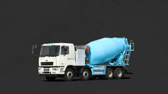 Geely Valin Pure Electric 8x4 Mixer 350 derajat Pengisian Edition
