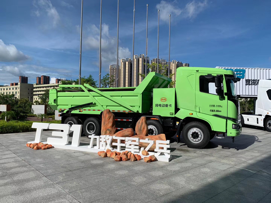 Raja Kinerja Biaya: BYD Baru Listrik Murni 8x4 Slag Truck Teknik Tujuan Khusus
