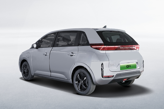 Cina membuat 418KM sisi pintu geser BYD D1 sedan listrik murni mobil bersama
