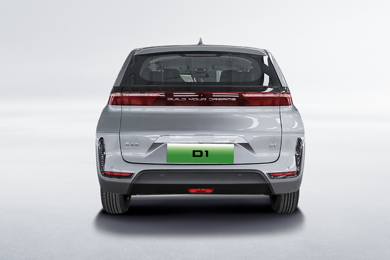 Cina membuat 418KM sisi pintu geser BYD D1 sedan listrik murni mobil bersama