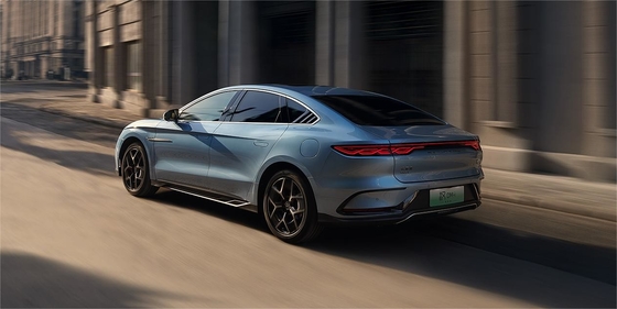 Performance benchmark hybrid 2023 BYD Han DMI200KM unggulan sedan listrik