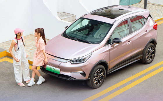Harga yang indah, jangkauan 401KM, BYD Yuan Pro SUV kecil mewah