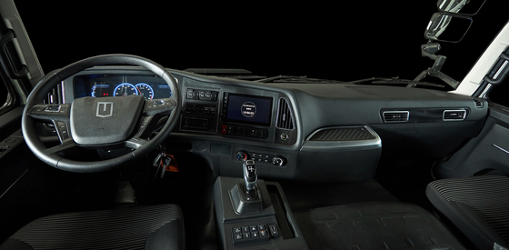 Hangzhou Geely, versi standar M7, CATL-350Kwh pengisian daya, 8 meter kubik, truk pengaduk semen listrik murni 8x4