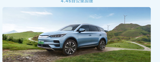 BYD Tang EV 600KM Navigasi Honor Edition